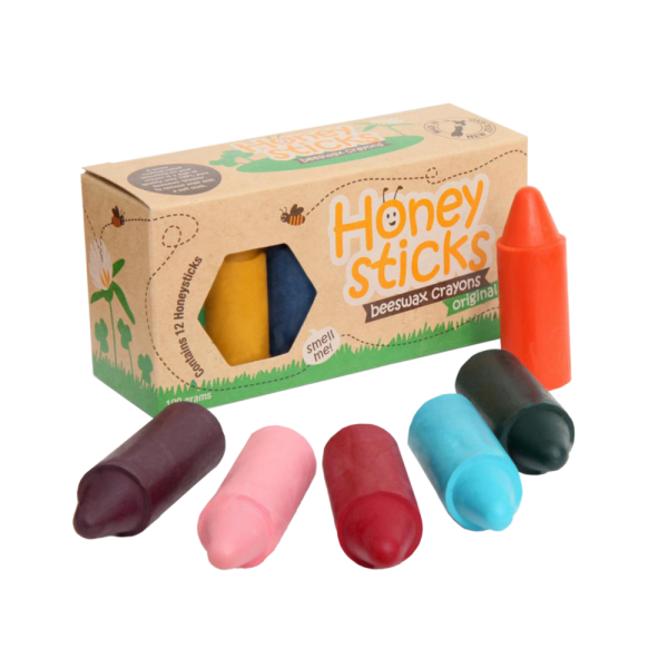 Beeswax Crayons (Orginal, Long, Thins) - Honey Sticks - Image 2