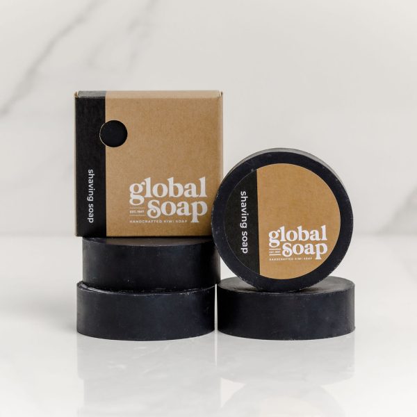 Shaving Soap (Charcoal) - Global Soap