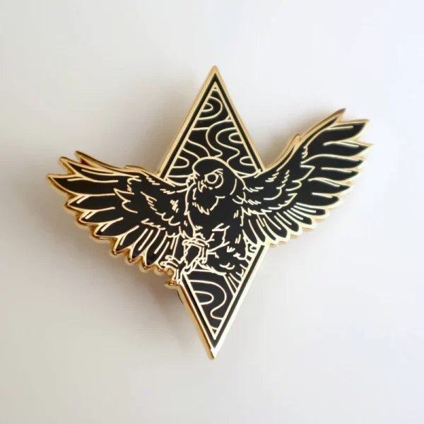 Pepper Raccoon Ruru Pin