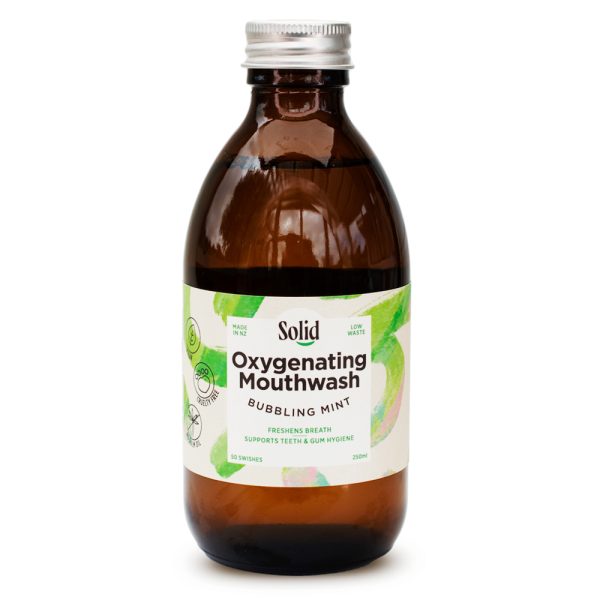 Oxygenating Mouthwash (bubbling mint) 250ml